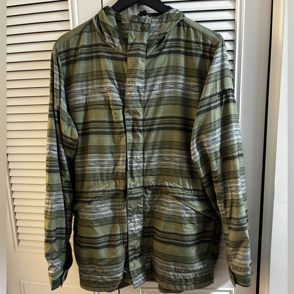 Burton Lightweight Snowboarding Jacket Windbreaker Size large-0282